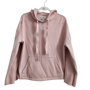 Urban Outfitters BDG Sweater Small Pink‎ Loose Sleeves Hooded Pullover Relaxed